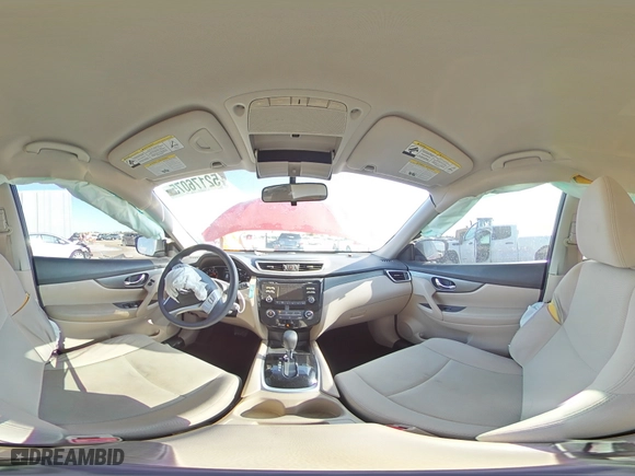 2016 Nissan Rogue S with VIN KNMAT2MT4GP608908, listed as a Copart auction lot 52176075 with 133,854 mi miles and Salvage Title. Bid and sale history available at carsss.com. Image 14.