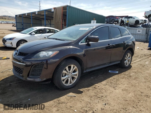 2011 Mazda CX-7 S Touring with VIN JM3ER4C38B0368963, listed as a Copart auction lot 51707155 with 125,276 mi miles and Clean Title. Bid and sale history available at DreamBid. Image 1.