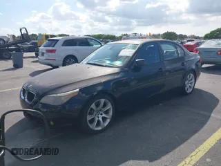 2007 BMW 5 Series 550i with VIN WBANB53567CP08845, listed as a IAAI auction lot 41497503 with 181,694 mi miles and . Bid and sale history available at DreamBid. Image 2.