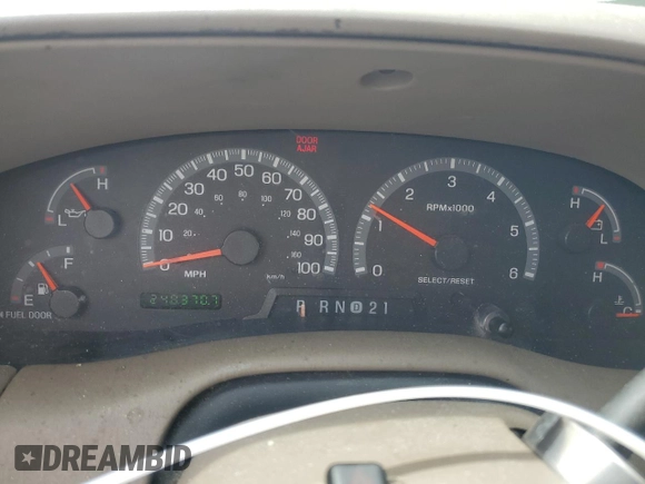 2001 Ford F-150 XLT z VIN 1FTRW08L71KB33686, wystawiony jako Copart lot #58133455 z przebiegiem 248 370 mil mil oraz Szkoda całkowita • Salvage title. Historia ofert i sprzedaży dostępna na DreamBid. Obrazek 9.