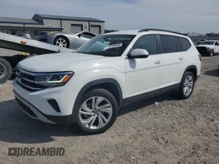 2022 Volkswagen Atlas 3.6L V6 SE w/Technology with VIN 1V2HR2CA5NC531417, listed as a Copart auction lot 51449465 with 5,825 mi miles and Salvage Title. Bid and sale history available at carsss.com. Image 1.