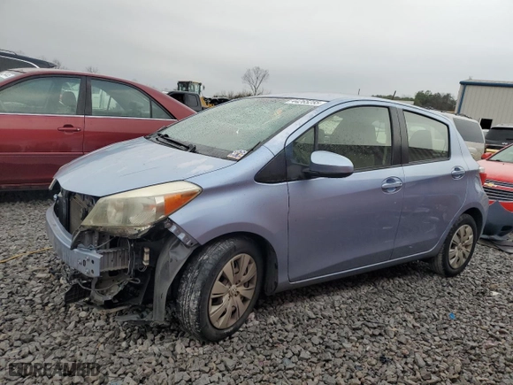 2013 Toyota Yaris L with VIN JTDKTUD37DD567994, listed as a Copart auction lot 44265255 with 238,589 mi miles and Salvage Title. Bid and sale history available at carsss.com. Image 1.