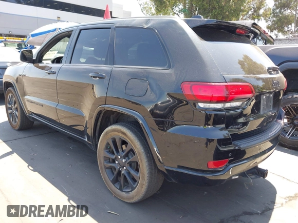 2019 Jeep Grand Cherokee Altitude with VIN 1C4RJFAG1KC845542, listed as a IAAI auction lot 42715201 with 62,461 mi miles and . Bid and sale history available at DreamBid. Image 3.