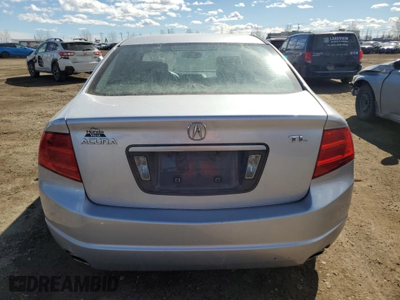 2005 Acura TL with VIN 19UUA66225A801803, listed as a Copart auction lot 49325355 with 208,894 mi miles and Salvage Title. Bid and sale history available at carsss.com. Image 6.