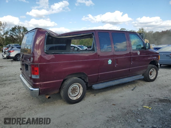 2007 Ford Econoline Passenger XL z VIN 1FMNE11L67DA19804, wystawiony jako Copart lot #77263484 z przebiegiem 173 014 mil mil oraz Szkoda całkowita • Salvage title. Historia ofert i sprzedaży dostępna na DreamBid. Obrazek 3.