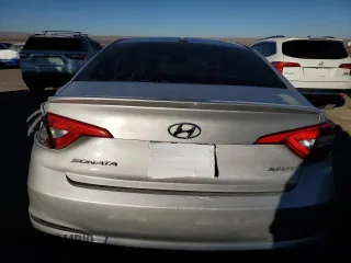 2017 Hyundai Sonata Sport with VIN 5NPE34AF3HH504936, listed as a Copart auction lot 80871504 with 100,133 mi miles and Salvage Title. Bid and sale history available at DreamBid. Image 6.