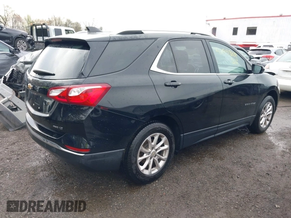 2020 Chevrolet Equinox LT with VIN 3GNAXUEV3LL250181, listed as a IAAI auction lot 41948839 with 126,402 mi miles and . Bid and sale history available at DreamBid. Image 4.