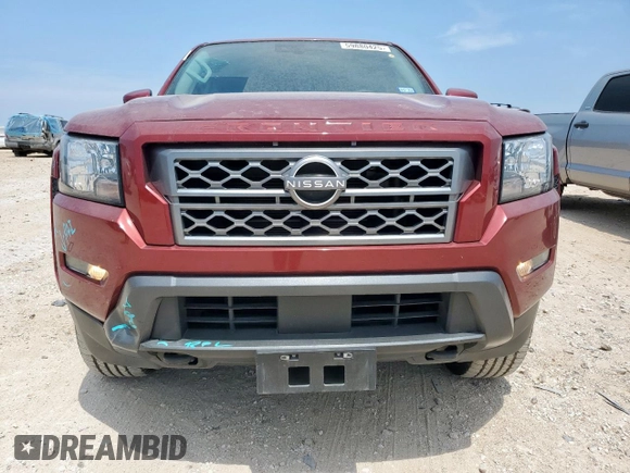 2022 Nissan Frontier Pro-4X with VIN 1N6ED1EK4NN627379, listed as a Copart auction lot 59880425 with 40,580 mi miles and Salvage title. Bid and sale history available at DreamBid. Image 5.