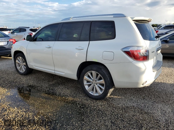 2008 Toyota Highlander Hybrid Limited with VIN JTEEW44A882018871, listed as a Copart auction lot 73723344 with 0 mi miles and Salvage Title. Bid and sale history available at carsss.com. Image 2.