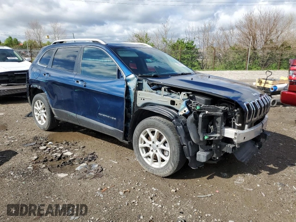 2018 Jeep Cherokee Latitude Plus z VIN 1C4PJMLXXJD549145, wystawiony jako Copart lot #53651165 z przebiegiem 128 801 mil mil oraz Szkoda całkowita • Salvage title. Historia ofert i sprzedaży dostępna na DreamBid. Obrazek 4.