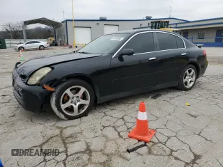2003 Infiniti G35 with VIN JNKCV51E53M308735, listed as a Copart auction lot 44948855 with 184,158 mi miles and Salvage Title. Bid and sale history available at DreamBid. Image 1.