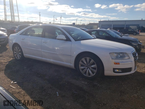 2008 Audi A8 L 4.2L with VIN WAUMV94EX8N013623, listed as a Copart auction lot 80224674 with 116,713 mi miles and Salvage Title. Bid and sale history available at carsss.com. Image 4.