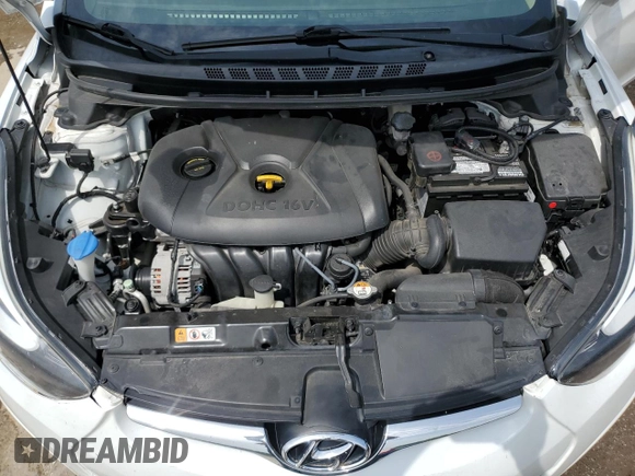 2015 Hyundai Elantra SE z VIN 5NPDH4AE6FH586372, wystawiony jako Copart lot #57399575 z przebiegiem 95 860 mil mil oraz Nie do naprawy • Non repairable. Historia ofert i sprzedaży dostępna na DreamBid. Obrazek 11.