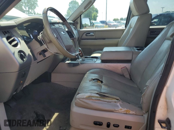 2007 Ford Expedition Max Limited with VIN 1FMFK205X7LA15069, listed as a Copart auction lot 61234255 with 184,803 mi miles and Salvage title. Bid and sale history available at DreamBid. Image 7.