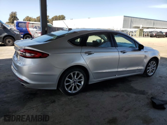 2017 Ford Fusion SE with VIN 3FA6P0HD3HR257927, listed as a Copart auction lot 52591085 with 107,443 mi miles and Clean Title. Bid and sale history available at DreamBid. Image 3.