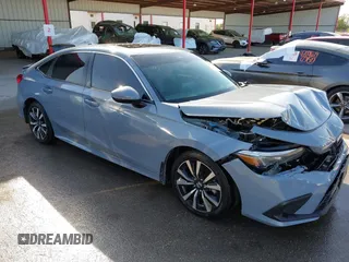 2024 Honda Civic EX z VIN 2HGFE1F73RH319702, wystawiony jako IAAI lot #42007744 z przebiegiem 45 736 mil mil oraz . Historia ofert i sprzedaży dostępna na DreamBid. Obrazek 1.