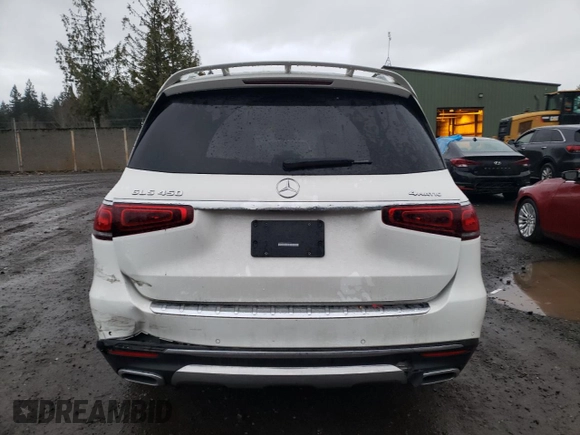 2021 Mercedes-Benz GLS 450 with VIN 4JGFF5KE1MA429710, listed as a Copart auction lot 80342473 with 73,469 mi miles and . Bid and sale history available at DreamBid. Image 6.