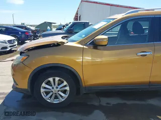 2015 Nissan Rogue S with VIN KNMAT2MT6FP510526, listed as a IAAI auction lot 41779947 with 99,132 mi miles. Bid and sale history available at carsss.com. Image 18.