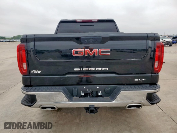 2022 GMC Sierra 1500 SLT with VIN 3GTU9DED4NG192729, listed as a Copart auction lot 54863965 with 1,908 mi miles and Clean Title. Bid and sale history available at DreamBid. Image 6.
