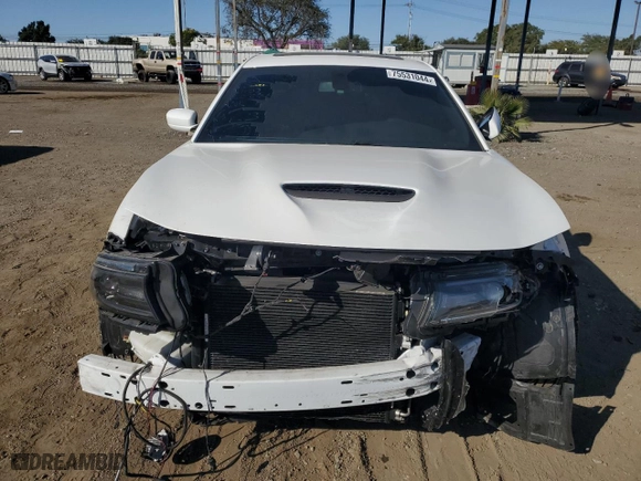 2020 Dodge Charger Scat Pack with VIN 2C3CDXGJ6LH107292, listed as a Copart auction lot 75531044 with 35,379 mi miles and Salvage Title. Bid and sale history available at carsss.com. Image 5.