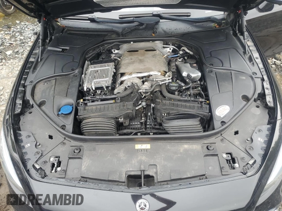 2018 Mercedes-Benz S 63 AMG with VIN WDDXJ8JB6JA032463, listed as a Copart auction lot 72035634 with Not Provided miles and Salvage Title. Bid and sale history available at DreamBid. Image 11.