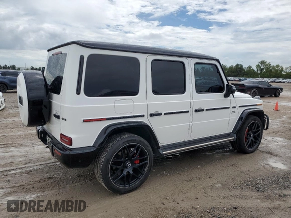 2021 Mercedes-Benz G 63 AMG with VIN W1NYC7HJ0MX371469, listed as a Copart auction lot 69796794 with 32,392 mi miles and Salvage Title. Bid and sale history available at DreamBid. Image 3.