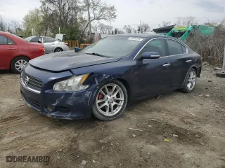 2011 Nissan Maxima 3.5 S with VIN 1N4AA5AP0BC848977, listed as a Copart auction lot 52694195 with 170,709 mi miles and Salvage Title. Bid and sale history available at carsss.com. Image 1.