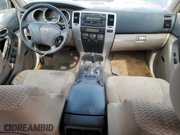 2009 Toyota 4Runner SR5 with VIN JTEZU14R19K026291, listed as a Copart auction lot 58627845 with 150,625 mi miles and Clean title. Bid and sale history available at DreamBid. Image 8.