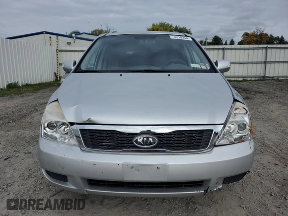 2012 Kia Sedona LX with VIN KNDMG4C79C6496785, listed as a Copart auction lot 73310344 with 130,243 mi miles and Salvage Title. Bid and sale history available at carsss.com. Image 5.