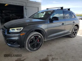 2019 Audi SQ5 Prestige with VIN WA1C4AFYXK2075424, listed as a Copart auction lot 63796205 with 43,167 mi miles and Non repairable. Bid and sale history available at DreamBid. Image 1.