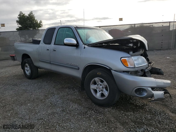 2004 Toyota Tundra SR5 with VIN 5TBRT34144S444397, listed as a Copart auction lot 43223855 with 258,088 mi miles and Salvage Title. Bid and sale history available at carsss.com. Image 4.