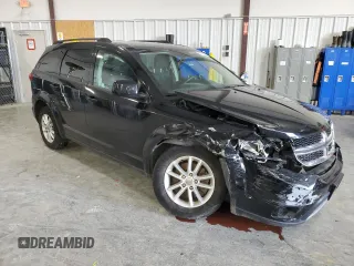 2015 Dodge Journey SXT with VIN 3C4PDCBG7FT742261, listed as a Copart auction lot 89188755 with 73,489 mi miles and Salvage Title. Bid and sale history available at carsss.com. Image 4.