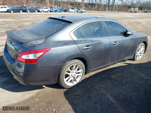 2011 Nissan Maxima 3.5 S with VIN 1N4AA5AP7BC838849, listed as a IAAI auction lot 41658334 with 999,999 mi miles. Bid and sale history available at carsss.com. Image 4.
