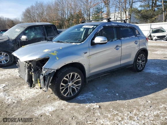 2017 Mitsubishi Outlander Sport SE 2.4 with VIN JA4AR3AWXHZ065891, listed as a Copart auction lot 89215955 with 54,210 mi miles and Salvage Title. Bid and sale history available at carsss.com. Image 1.
