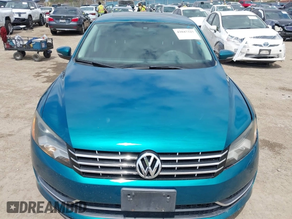 2014 Volkswagen Passat SE с VIN 1VWBN7A32EC043821, выставлен на аукционе IAAI как лот 42047327 с пробегом 104 403 миль миль и . История ставок и продаж доступна на DreamBid. Изображение 12.