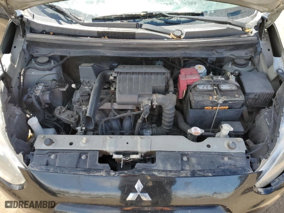 2015 Mitsubishi Mirage DE with VIN ML32A3HJ4FH000844, listed as a Copart auction lot 49234775 with 129,212 mi miles and Salvage Title. Bid and sale history available at carsss.com. Image 12.