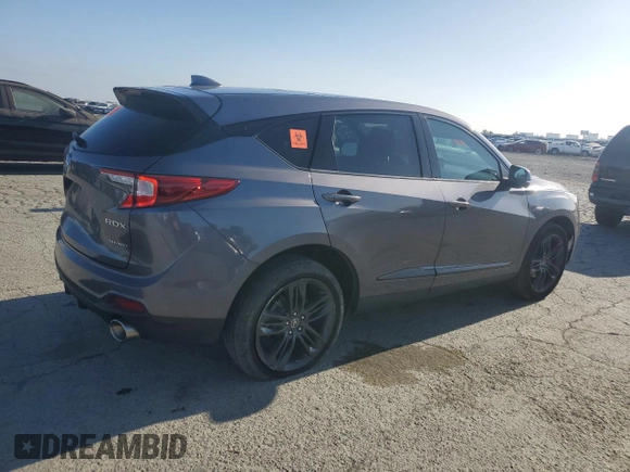 2021 Acura RDX w/A-Spec Package z VIN 5J8TC2H69ML010461, wystawiony jako Copart lot #56230295 z przebiegiem 80 687 mil mil oraz Szkoda całkowita • Salvage title. Historia ofert i sprzedaży dostępna na DreamBid. Obrazek 3.