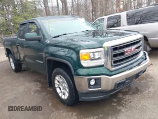 2015 GMC Sierra 1500 SLE with VIN 1GTV2UEC6FZ156414, listed as a IAAI auction lot 41696786 with 254,871 mi miles. Bid and sale history available at carsss.com. Image 1.
