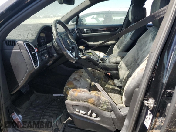 2019 Porsche Cayenne E-Hybrid with VIN WP1AE2AYXKDA50341, listed as a Copart auction lot 74524824 with Not provided miles and Non repairable. Bid and sale history available at DreamBid. Image 7.
