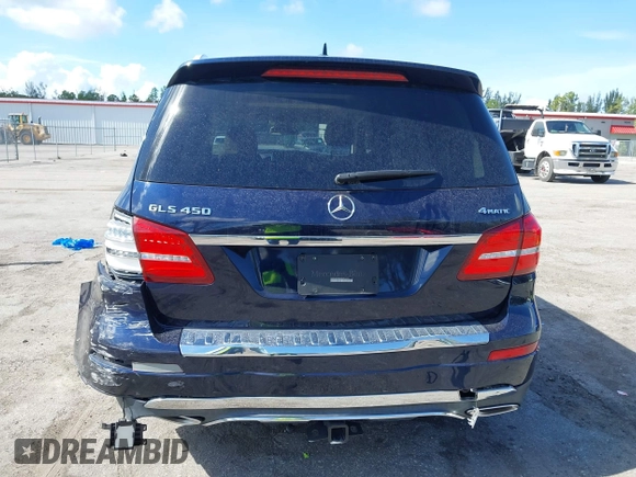 2019 Mercedes-Benz GLS 450 with VIN 4JGDF6EE7KB229169, listed as a IAAI auction lot 42558733 with 21,477 mi miles and . Bid and sale history available at DreamBid. Image 17.