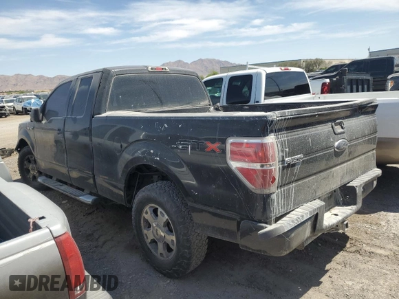 2010 Ford F-150 XL with VIN 1FTEX1CW7AFA12927, listed as a Copart auction lot 41544835 with 240,143 mi miles and Salvage Title. Bid and sale history available at carsss.com. Image 2.