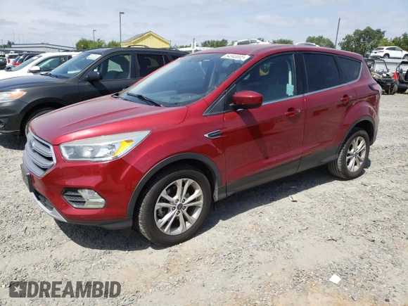 2017 Ford Escape SE with VIN 1FMCU0GD0HUC90038, listed as a Copart auction lot 54340005 with 115,717 mi miles and Clean Title. Bid and sale history available at DreamBid. Image 1.