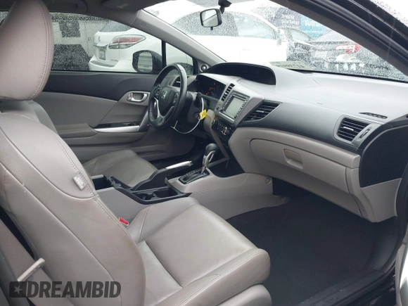 2012 Honda Civic Cpe EX-L with VIN 2HGFG3B02CH508296, listed as a IAAI auction lot 41739919 with 147,677 mi miles. Bid and sale history available at carsss.com. Image 5.