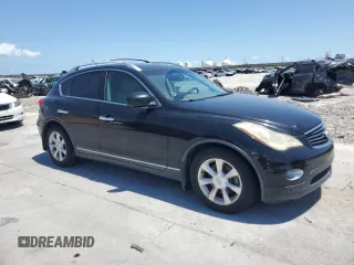 2009 Infiniti EX Journey with VIN JNKAJ09E59M900669, listed as a Copart auction lot 54713715 with 164,704 mi miles and Salvage Title. Bid and sale history available at carsss.com. Image 4.