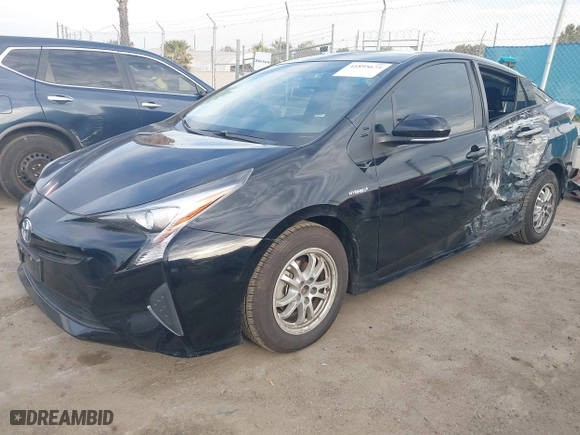 2016 Toyota Prius Two with VIN JTDKBRFU7G3011412, listed as a IAAI auction lot 41895673 with 39,395 mi miles. Bid and sale history available at carsss.com. Image 17.