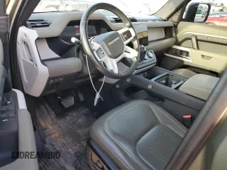 2022 Land Rover Defender SE with VIN SALEP7RU6N2095393, listed as a Copart auction lot 87873935 with 43,015 mi miles and Salvage title. Bid and sale history available at DreamBid. Image 8.