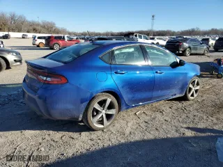 2013 Dodge Dart GT with VIN 1C3CDFCBXDD327168, listed as a Copart auction lot 41964245 with 75,147 mi miles and Salvage Title. Bid and sale history available at carsss.com. Image 3.