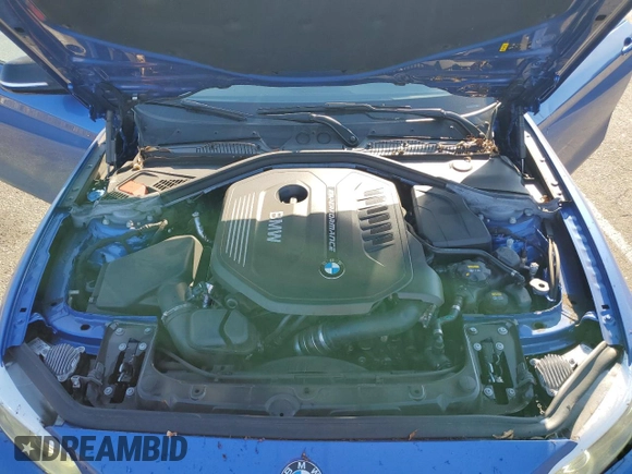 2020 BMW 2 Series M240i with VIN WBA2J5C03L7F84565, listed as a Copart auction lot 70721044 with 26,042 mi miles and Salvage Title. Bid and sale history available at carsss.com. Image 12.