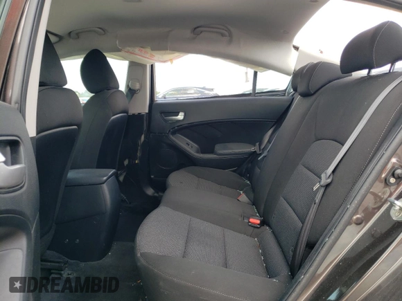 2017 Kia Forte LX with VIN 3KPFK4A78HE157754, listed as a Copart auction lot 55534744 with 96,113 mi miles and Salvage Title. Bid and sale history available at carsss.com. Image 10.