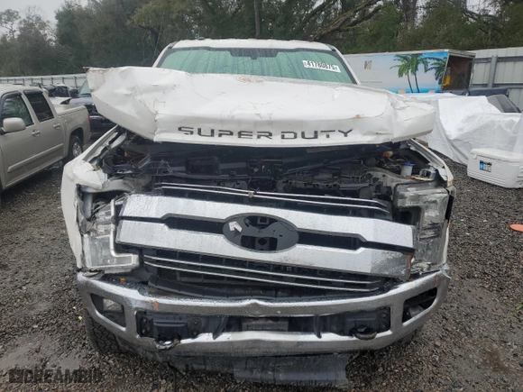 2018 Ford Super Duty F-350 SRW XL with VIN 1FT8W3BT9JEC87370, listed as a Copart auction lot 41780875 with NaN miles and Salvage Title. Bid and sale history available at carsss.com. Image 5.
